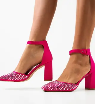 Pantofi dama Seymour Fuchsia imagine