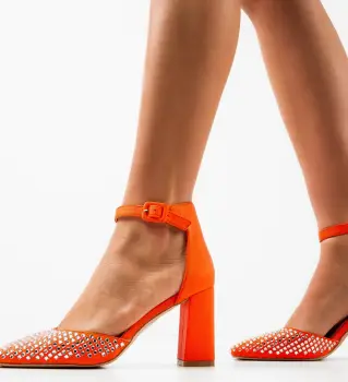 Pantofi dama Seymour Portocalii imagine