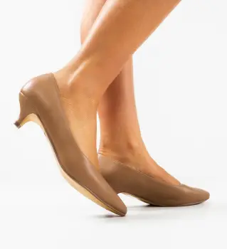 Pantofi dama Shaff Khaki imagine