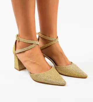 Pantofi dama Shams Aurii imagine