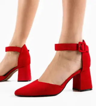 Pantofi dama Shard Rosii imagine