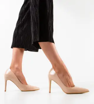 Pantofi dama Sinead Bej imagine