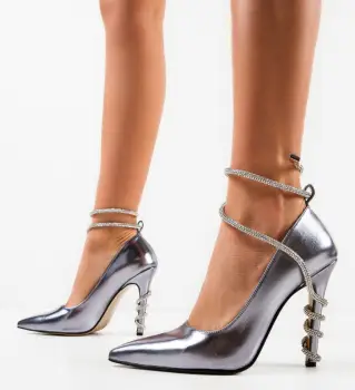 Pantofi dama Sneiki Gri imagine