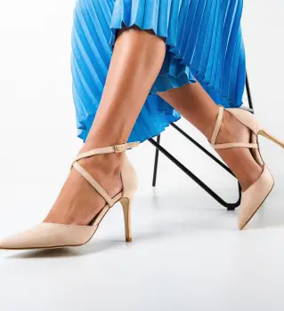 Pantofi dama Spatio Bej imagine