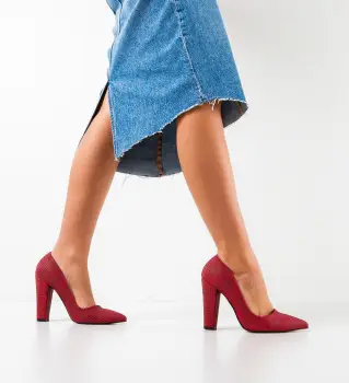 Pantofi dama Splash Rosii imagine