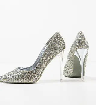 Pantofi dama Stanley Argintii imagine