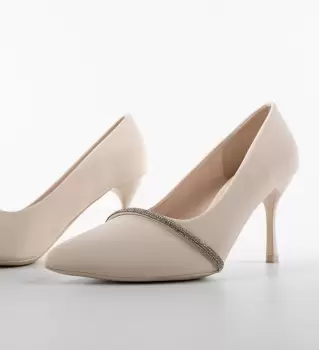 Pantofi dama Stylosa Albi imagine