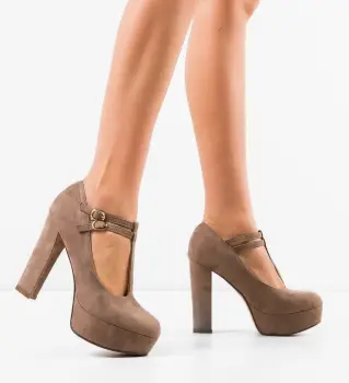 Pantofi dama Summers Khaki imagine