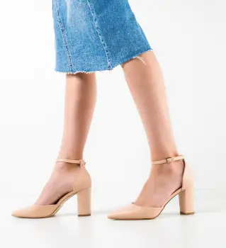 Pantofi dama Swarte Nude imagine