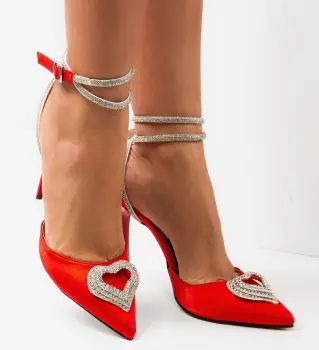 Pantofi dama Tabaga Rosii 2 imagine