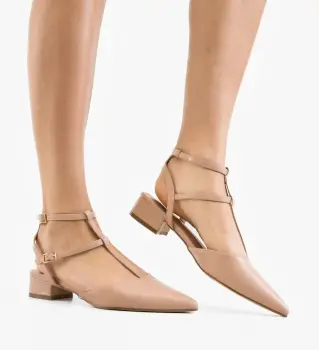 Pantofi dama Tamara Nude imagine