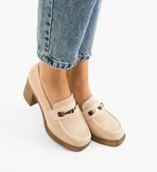 Pantofi dama Tamlan Bej imagine