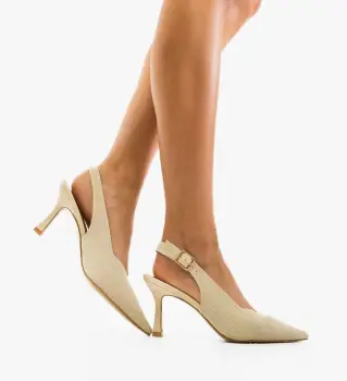 Pantofi dama Tatyne Bej imagine