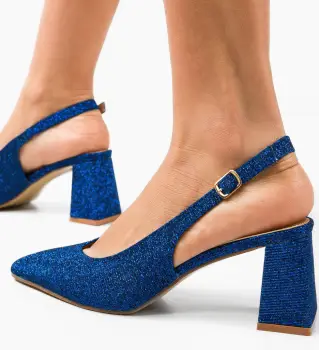 Pantofi dama Terminak Albastri imagine