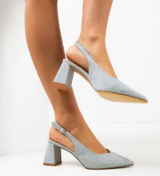 Pantofi dama Terminak Argintii imagine