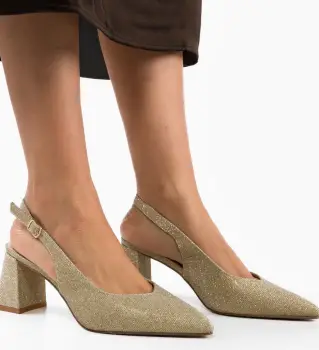 Pantofi dama Terminak Aurii 2 imagine