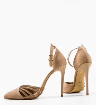 Pantofi dama Tiago Bej imagine