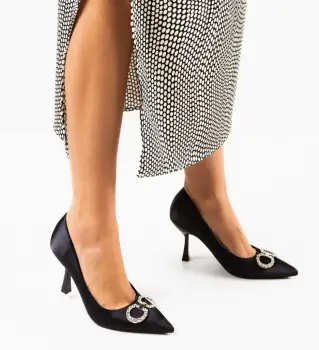 Pantofi dama Tilium Negri imagine