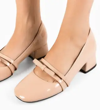 Pantofi dama Tospe Bej imagine