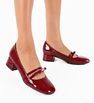 Pantofi dama Tospe Grena imagine