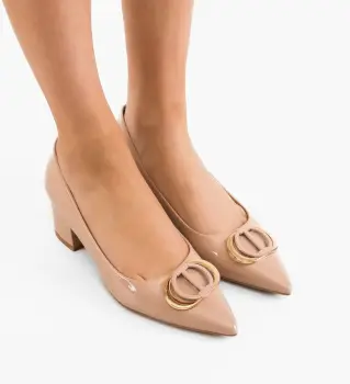 Pantofi dama Tovia Nude imagine