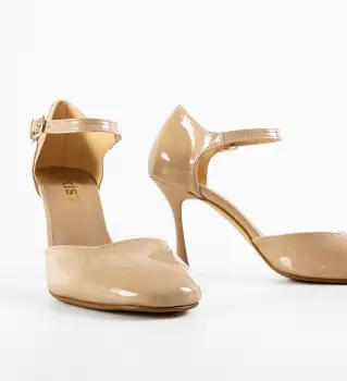 Pantofi dama Treyhel Nude 2 imagine