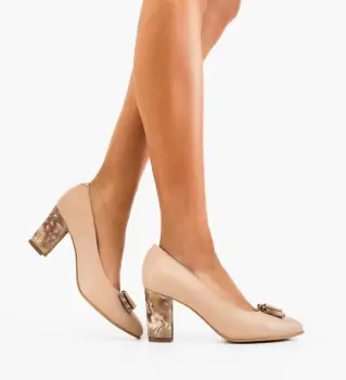 Pantofi dama Ubra Bej imagine