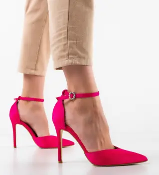 Pantofi dama Uneli Fuchsia imagine