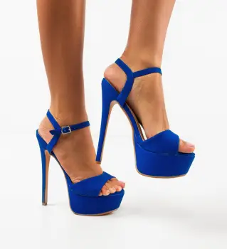 Pantofi dama Unerop Albastri imagine