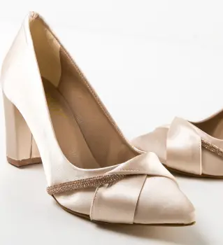 Pantofi dama Urama Bej imagine