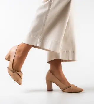 Pantofi dama Urama Nude imagine