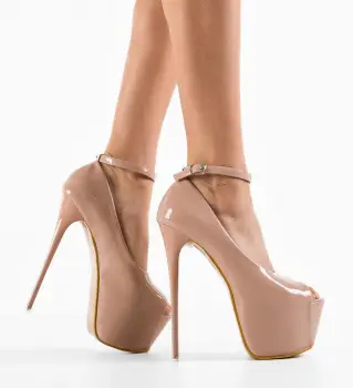 Pantofi dama Vanak Nude imagine