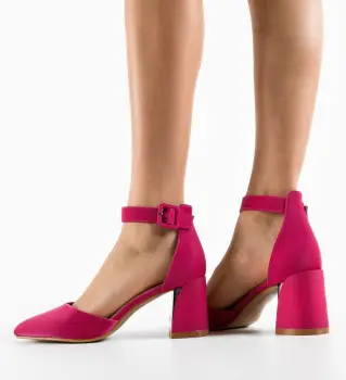 Pantofi dama Vandre Fuchsia imagine