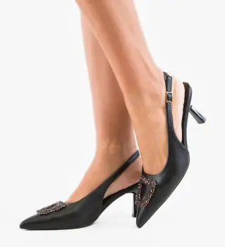 Pantofi dama Vaneza Negri imagine