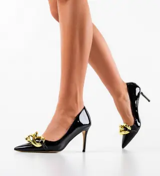 Pantofi dama Vanille Negri imagine