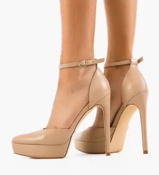 Pantofi dama Vera Bej imagine