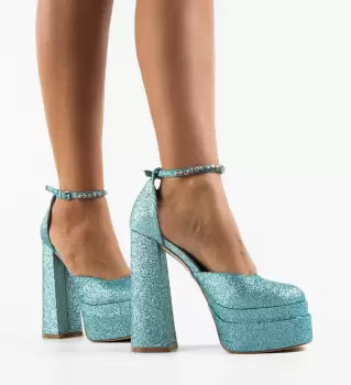 Pantofi dama Vestrok Albastri imagine