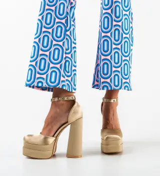 Pantofi dama Vetyna Bej imagine