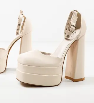 Pantofi dama Vetyna Nude imagine