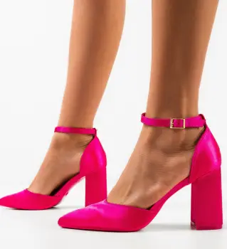 Pantofi dama Villanueva Fuchsia imagine