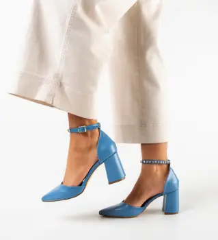 Pantofi dama Vingrete Bleumarin imagine