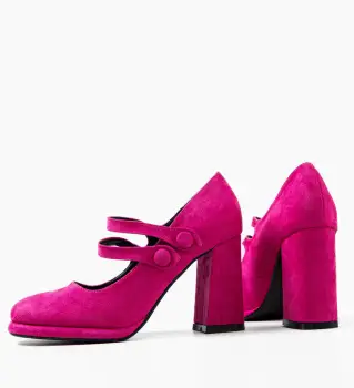 Pantofi dama Vintage Fuchsia imagine