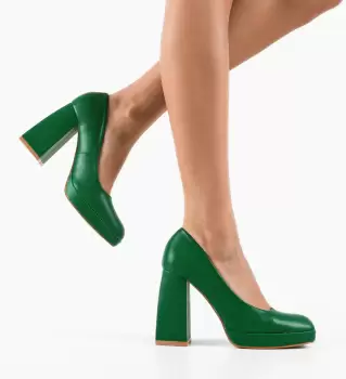 Pantofi dama Violet Verzi imagine