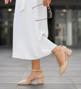 Pantofi dama Vixim Nude imagine