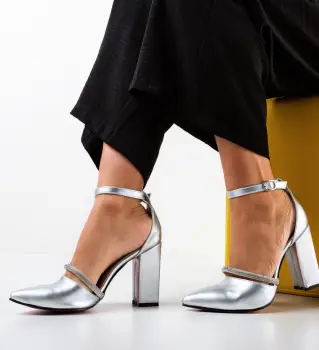 Pantofi dama Yanaba Argintii imagine