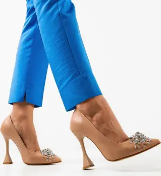 Pantofi dama Yerer Nude imagine