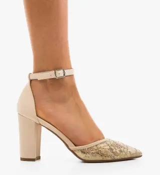 Pantofi dama Yreasa Bej imagine