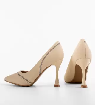 Pantofi dama Zaid Bej imagine