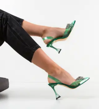 Pantofi dama Zanag Verzi imagine