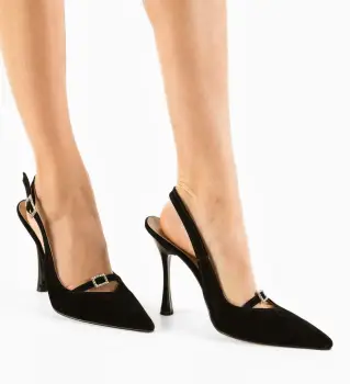 Pantofi dama Zeroun Negri 2 imagine